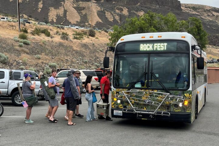 Rock Fest bus