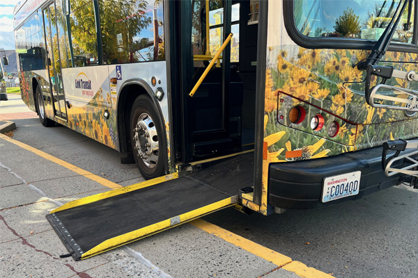 bus wheelchair ramp